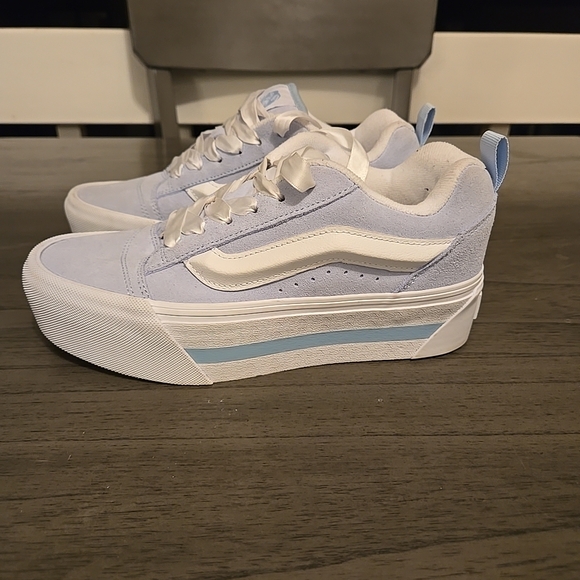 Vans Off The Wall Knu Stack Shoe Womens Size 7.5 Blue - Picture 4 of 6